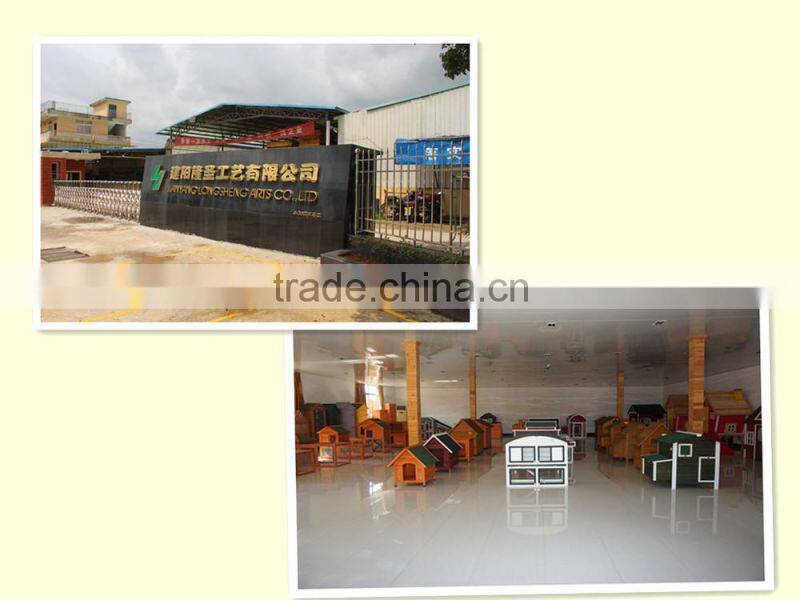 Small wooden hamster cage