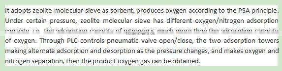 PSA OXYGEN PLANT MANUFACTURER
