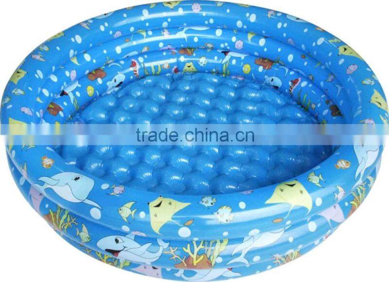 colorful large baby inflatable square swimming pool