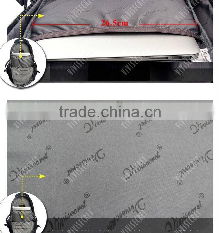 Fashionable travel backpack healthy laptop sport back bags