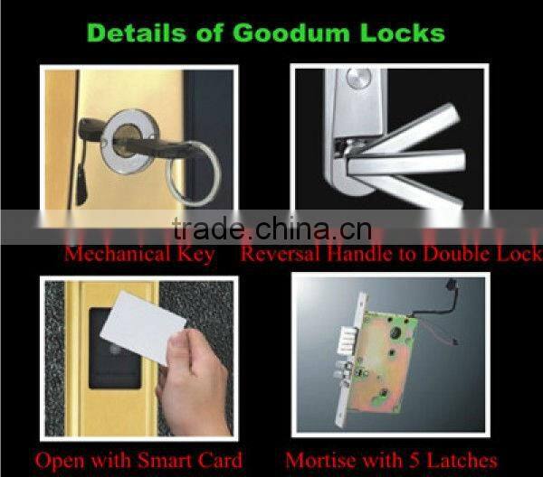 Factory supply rf card operated lock with free software(2014 new design)