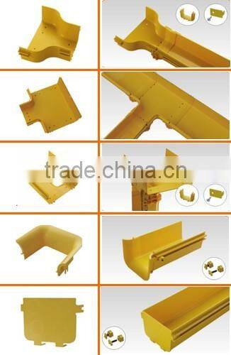 Trade Assurance Flexible PVC plastic cable trunking with UL CUL CE