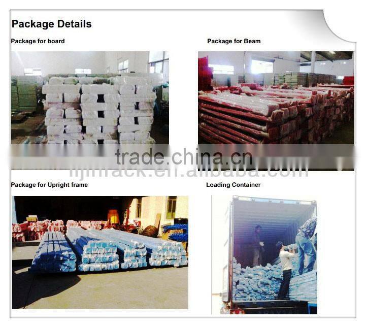 light duty metal warehouse storage rack