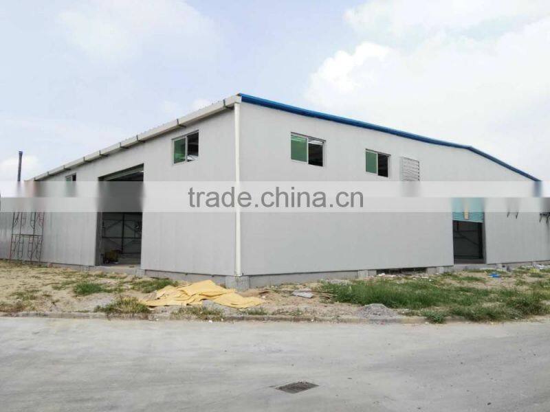 Qualified Steel Structure Warehouse Metal Fame Workshop
