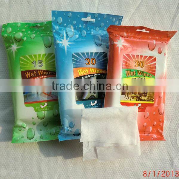 FURNITURE/HOUSEHOLD CLEANING WET WIPES, CLEANING TOWEL, TUBE CANISTER PACK
