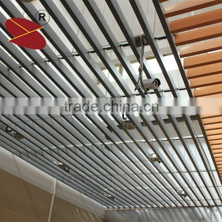 70*70*0.8Thickness sound-absorbing aluminum baffle ceiling tiles