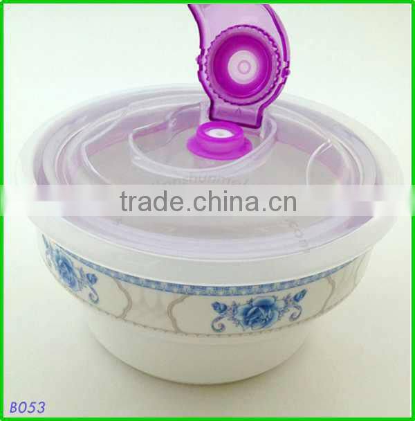 silicone bowl with lid , silicone baby bowl