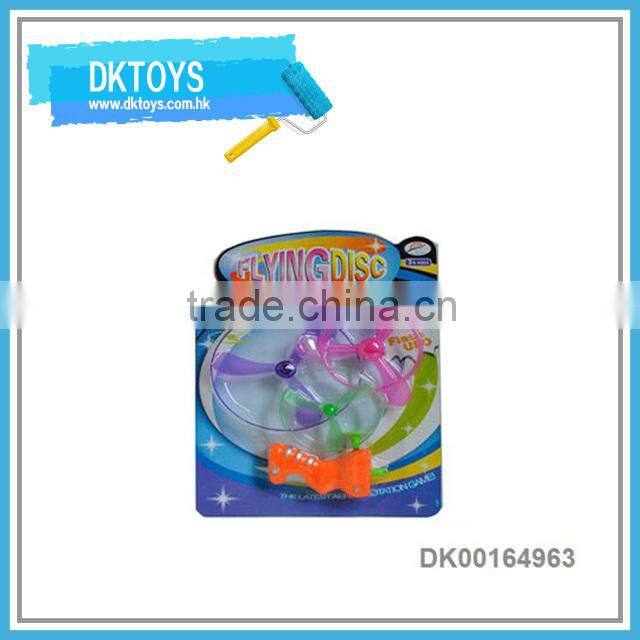 Colorful Pull Line Flying Disc Plastic Toy Soft Frisbee EN71/7P/ASTM/HR4040/62115
