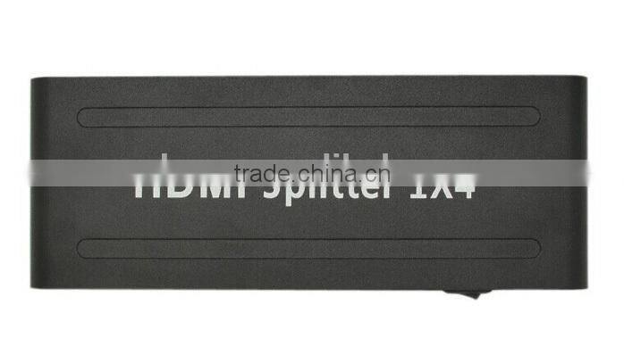 Good quality 1x4HD Splitter 1 in 4 Out 4 Ports hdmi splitter to coaxial