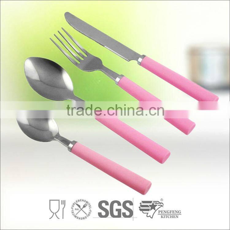 4pcs High quality flatware/cutlery multifunction various color knife multi function tool, knife set, knife fork spoon