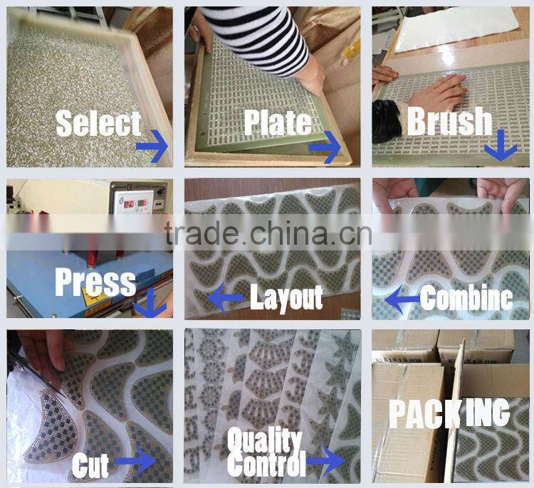 wholesale 2016 Custom Skull theme rhinestone transfer for Clothing