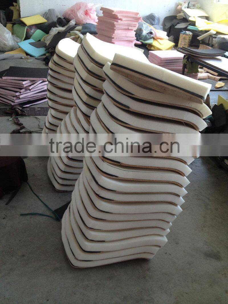 School chair training tablet chair chromed frame AH-007