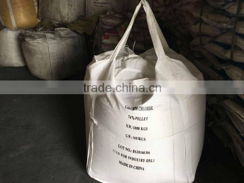2016 hot sale industrial 74% calcium chloride dihydrate low price