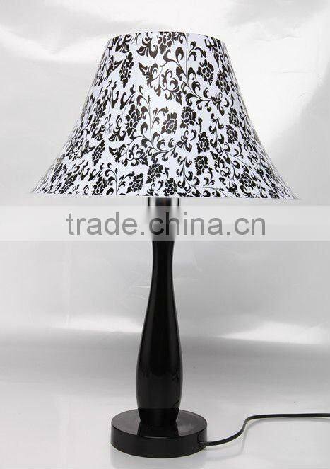 Beautiful Black acrylic table lamp for reading