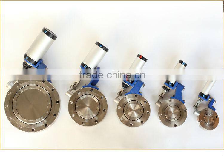 Widely Used Spare Parts Pneumatic Butterfly Valve