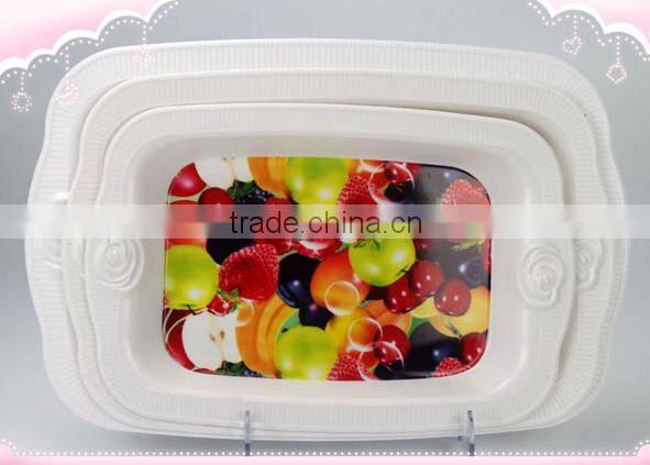 plastic fruit flower tray