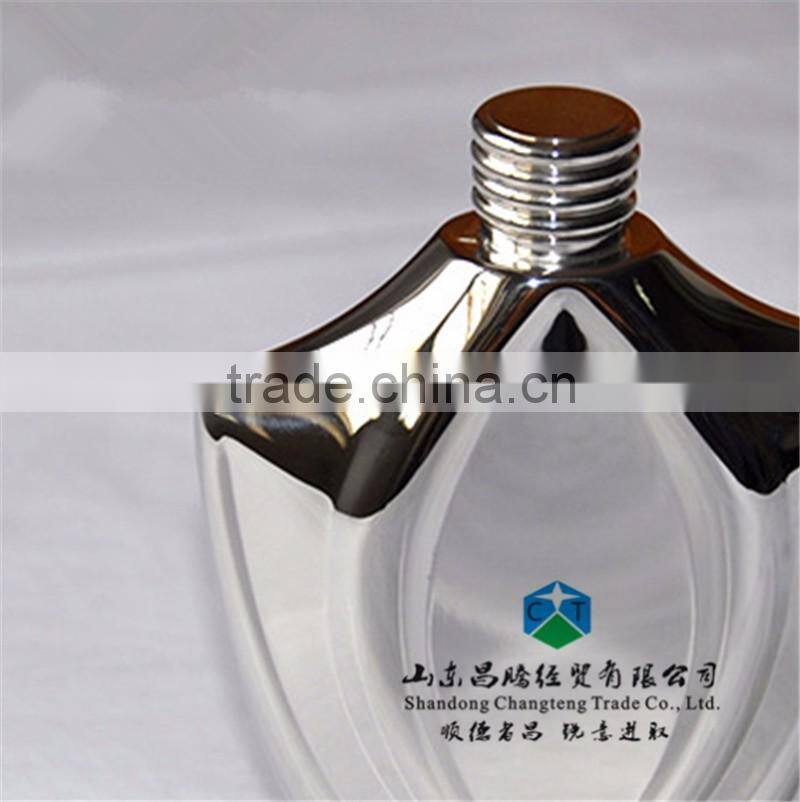 6 oz Bottle Mirror Shaped 304 Stainless Steel Water Jug