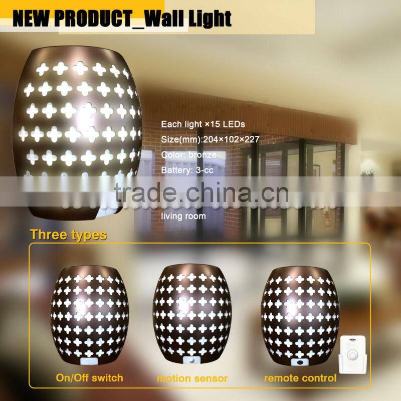 Wall Light With 3 Types Of Lamp