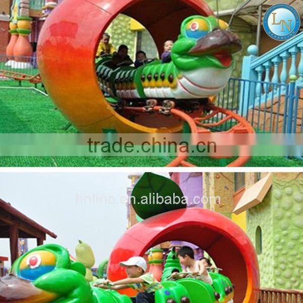 Kids apple train ride!!! Amusement park kids train ride electric mini train for sale