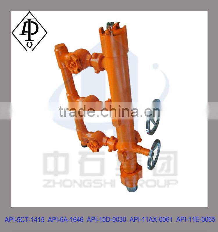 API Drill Pipe Double Plug Cement Head, Single Plug Cement Head