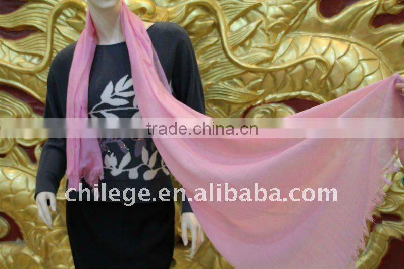 thin plain cashmere/modal blend scarf shawl pashmina