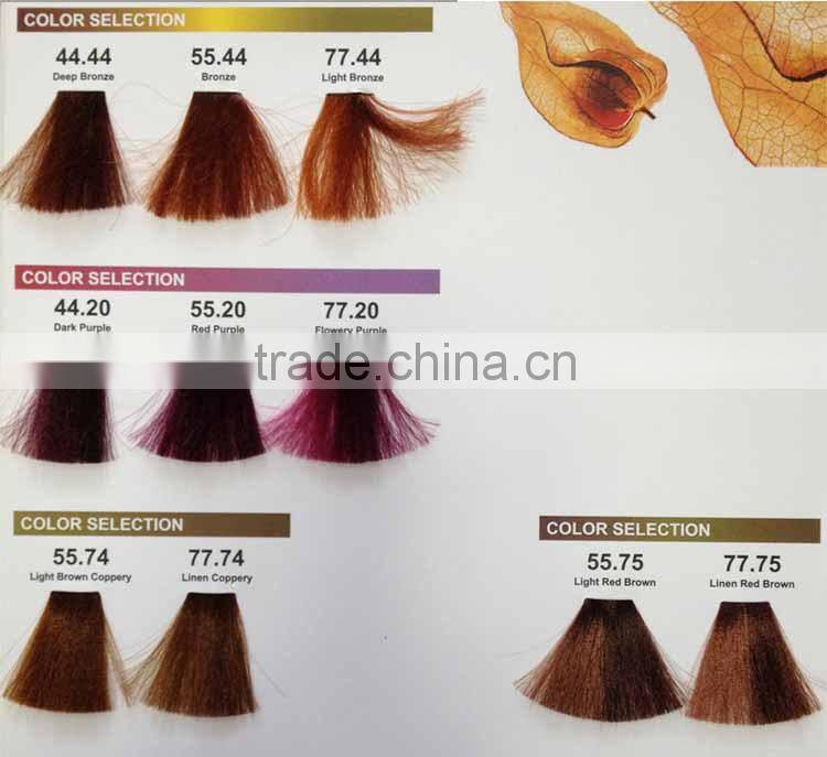 Factory price natural plant Keratin hair color without ammonia