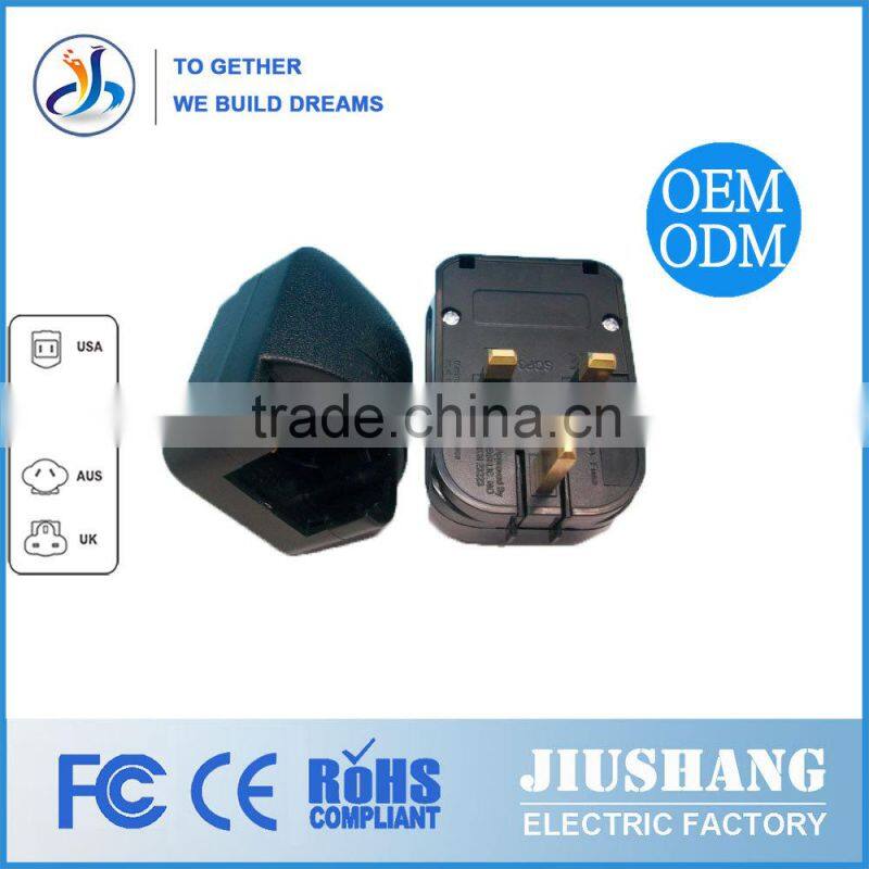 2014The best factory price BS-5733The British special Multi-function adapter plug