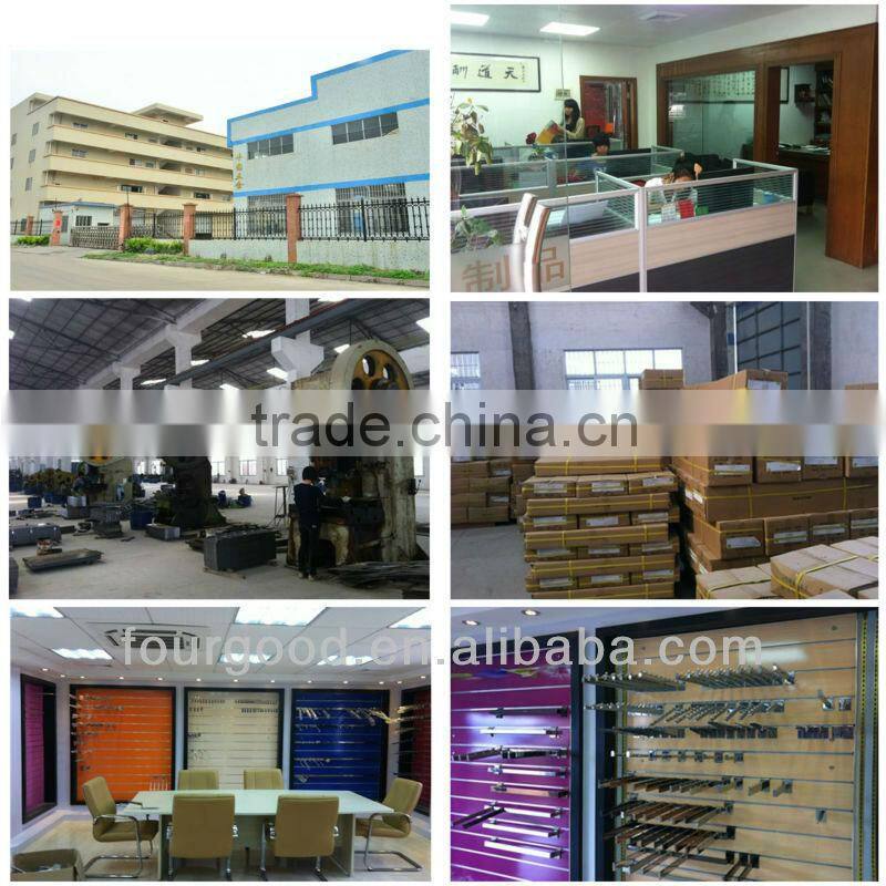 C Shaped chrome clothes hanging rails / Cabinet hanging rail