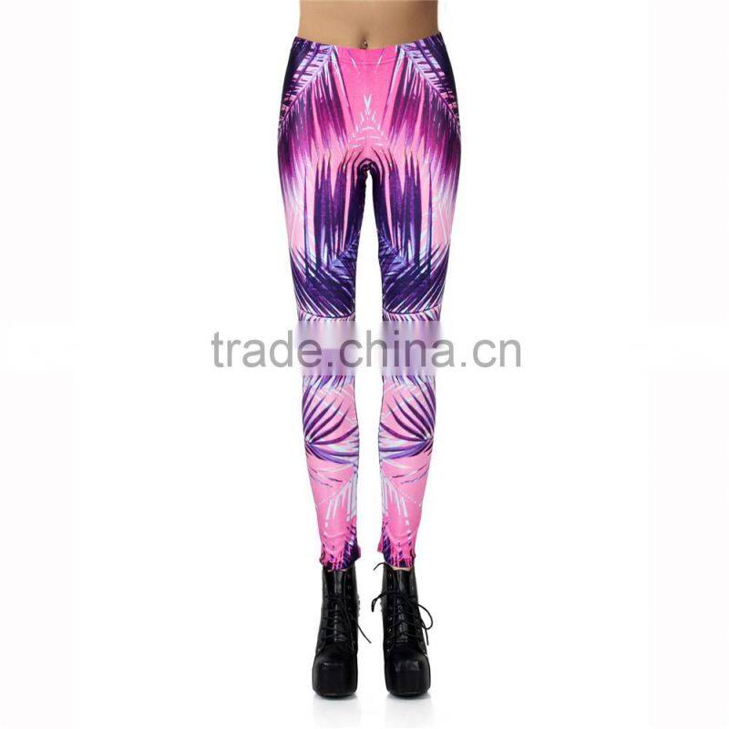 Wholesale 92% Polyester 8% Spandex Sexy Girls Leggings For Women