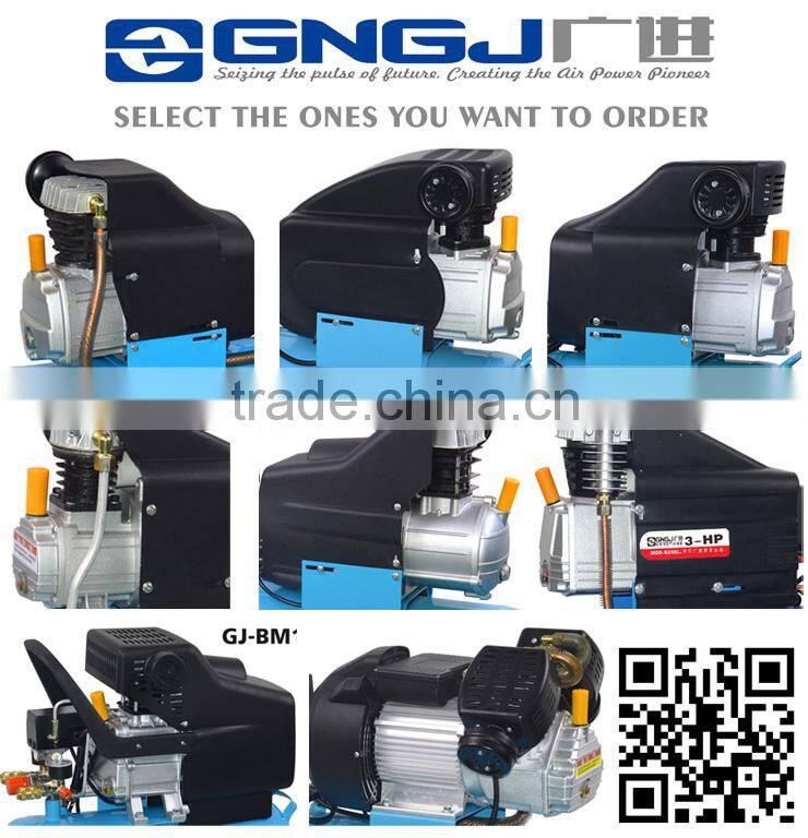 hot sell low pressure piston air suspension compressor 110V 60HZ 115PSI 8Bar