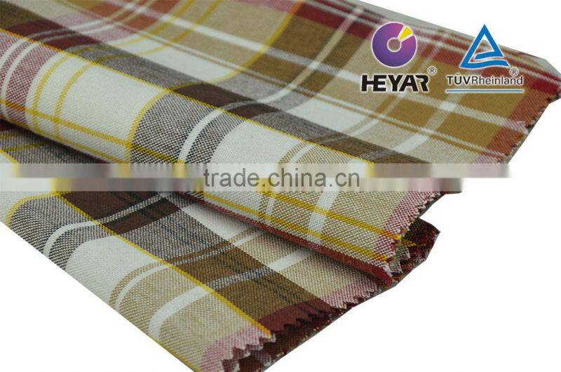 clolor yarn fabric sea island brushed cotton fabric