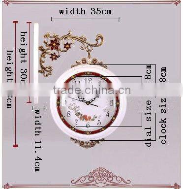 Fashionable Wall Watch Modern Wood Clock For Home Decor