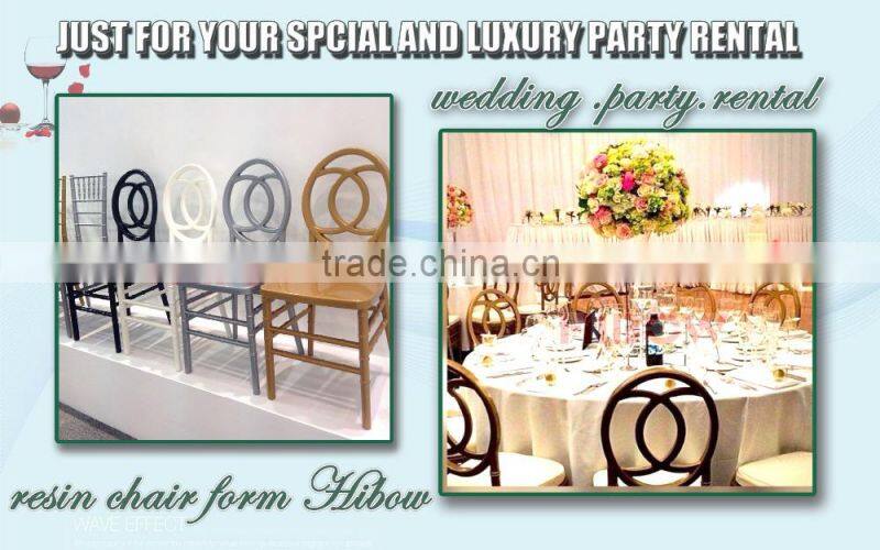 event rental stacking plastic phoenix chair H004B