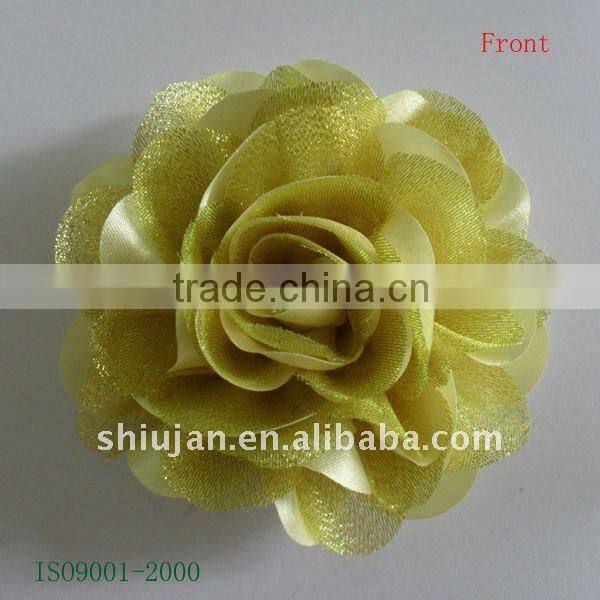 White Fabric Flower---SH0045(Wedding dresses)