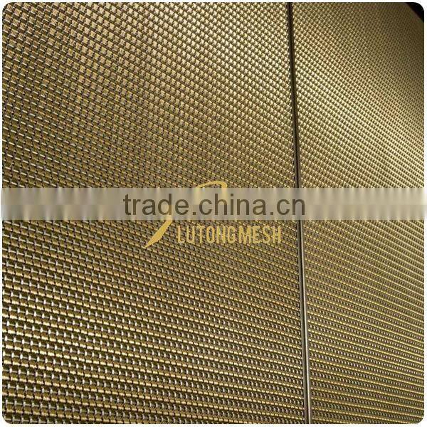 wire mesh for elevator cab interiors decoration