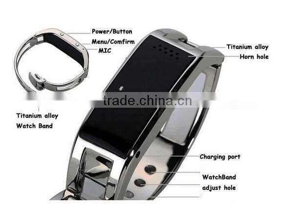 2016 Fashion Ladies Watches Bluetooth Smart Bracelet Watch D8 Wholesale