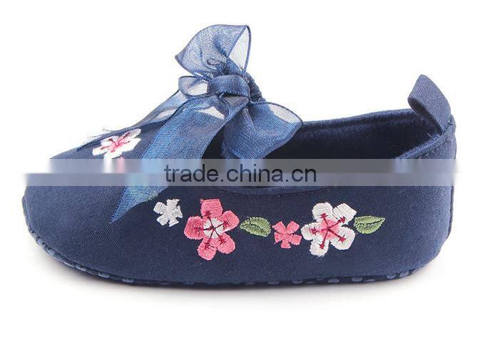 2016 spring baby dress shoes with tapestry wholesale kids shoes