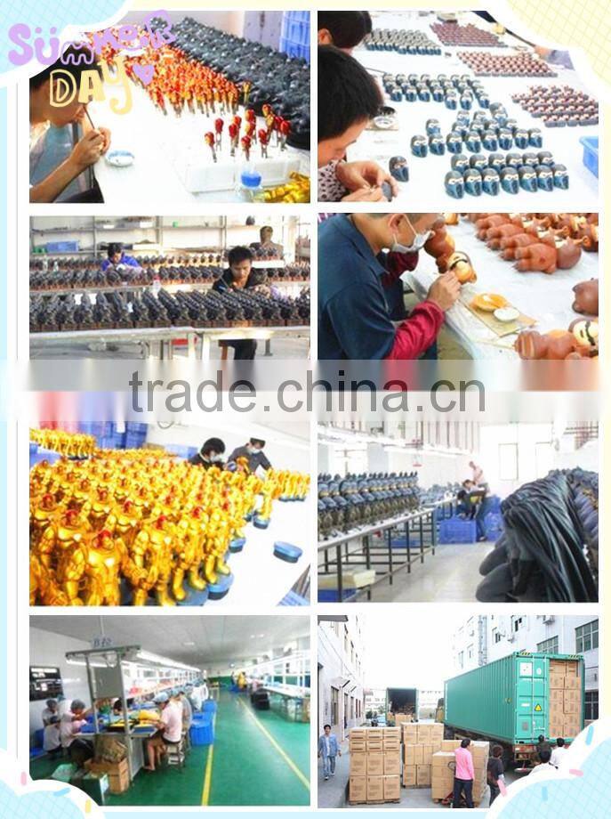 12inch American popular polyresin robot statue resin casting big polyresin figurine