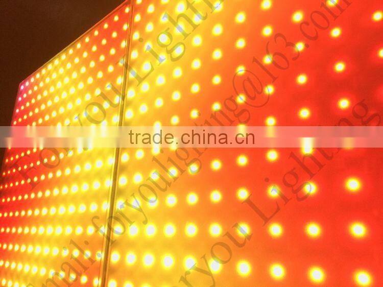 Highest Definition 15x15 Pixel Dot Stage Disco DJ Wedding Party NightClub DMX RGB Digital Anti-slip LED Dance Floor