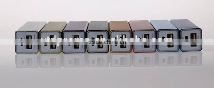 Hot Selling Portable Power Bank Colourful Fashion Power Bank 2600MAH