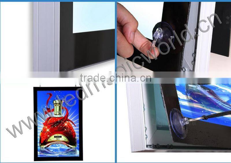 Indoor Advertising Lighted Visions LED Store Signs Display