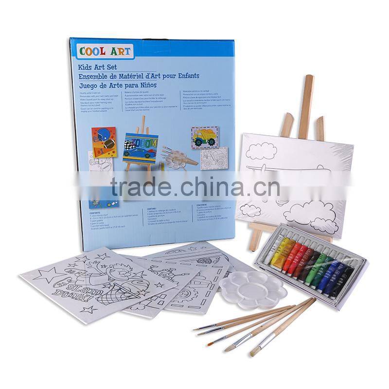 25-Piece Deluxe Kids Art Set Great Gift for Drawing and Painting