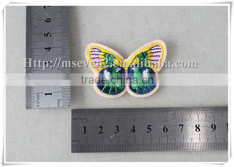 Beautiful Butterfly patch personalized embroidered patches for kids clothes