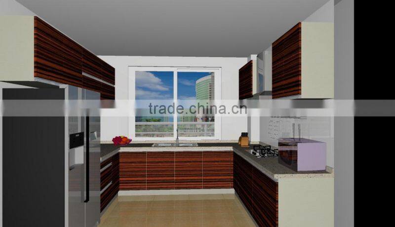 New colors of high glossy PET MDF or plywood for furniture