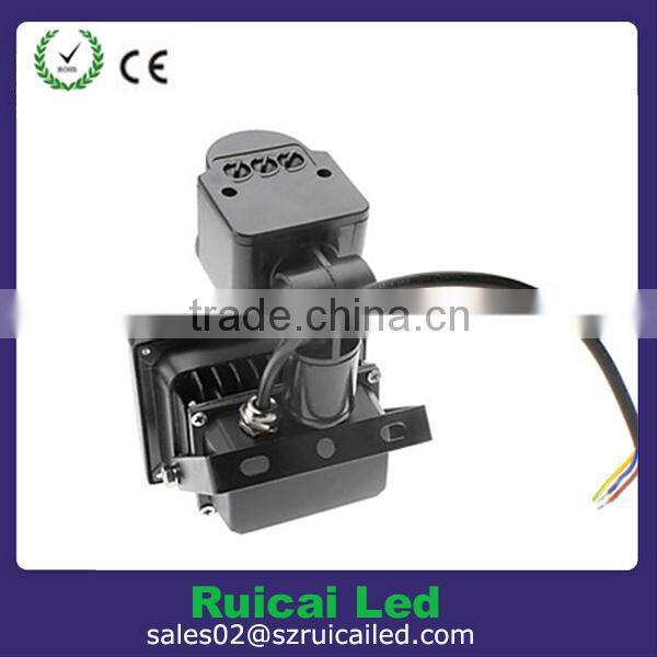 waterproof 20w 10w 30w 50w epistar cob ip65 10w motion sensor led flood light