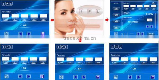 2014 Hot selling! portable ipl elite laser hair removal