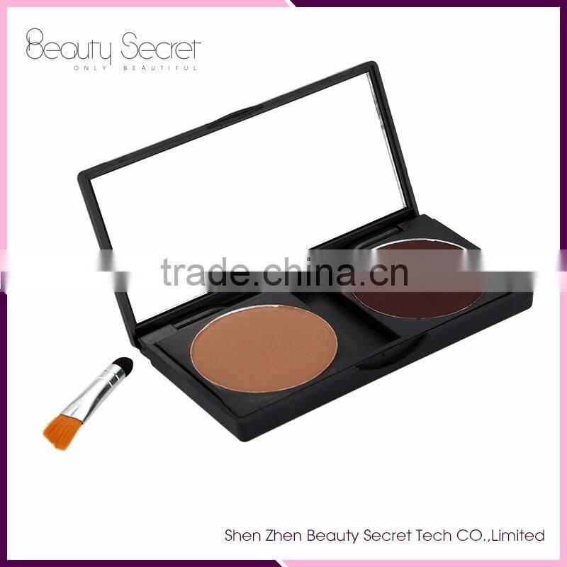 2 color Eyebrow Palette with Eyebrow Pencil