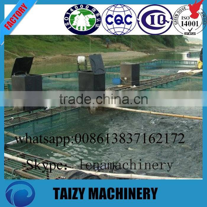 best quality automatic fish feeding machine for sale/fish pond feeder