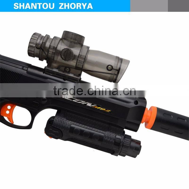 Zhorya high quality cool black BO water bullet gun toy