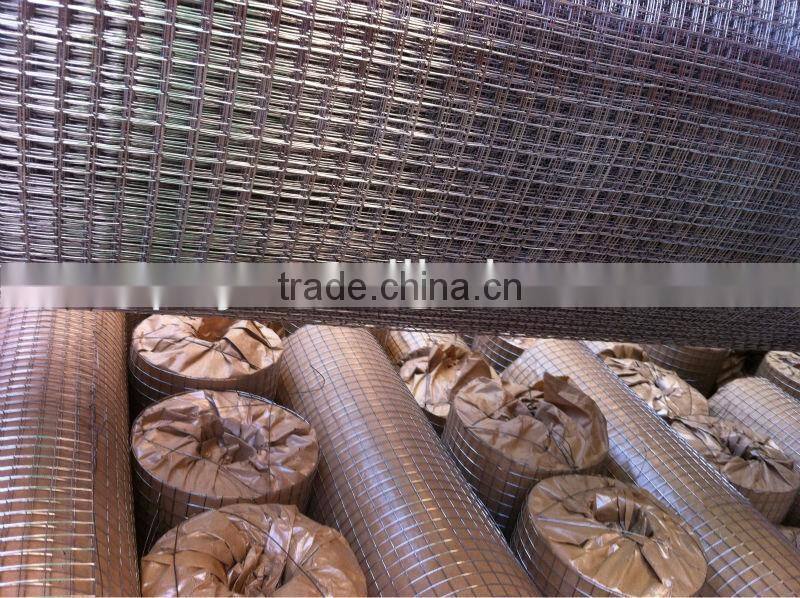 galvanized welded wire mesh/welded mesh/square wire mesh